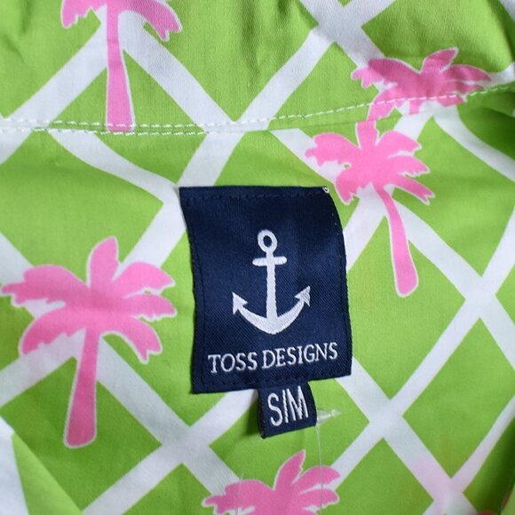 Toss Designs Nightshirt Palm Print NEW S - Picture 7 of 8